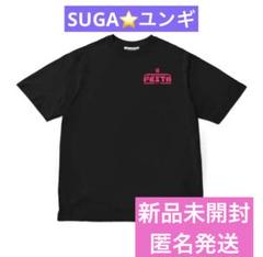 防弾少年団(BTS) - BTS BASIC ロゴ Tシャツ Lサイズ suga 送料無料◇新品 BTS(防弾少年団) suga 釜山コンサート 薄め仕様