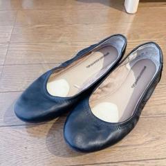 黒　楽ちんパンプス　27.5センチ