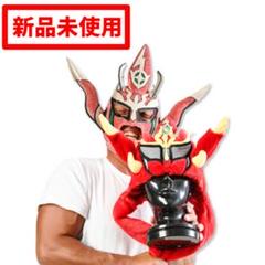 【未使用】新日本プロレス 獣神サンダー・ライガー キャップ 被り物 未使用】新日本プロレス 獣神サンダー・ライガー キャップ