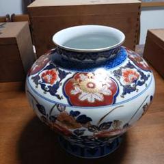 値下げしました。有田焼　哲山作　大皿34.5センチ 有田焼 哲山作 1尺5寸 色絵大額皿 【大作】収蔵品 - メルカリ