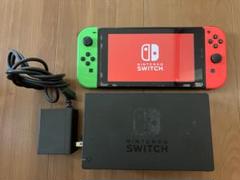い*️様 Nintendo Switch 1 赤/緑 本体 + 付属品 Nintendo Switch 本体 joycon 赤/緑 - メルカリ