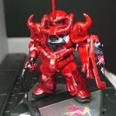 ガンダムコンバージ　F91セット　リペイント ガンダムコンバージ ガンダムF91リペイント｜zappaさんの