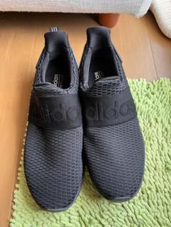 adidas ブラック スリッポン 26.5