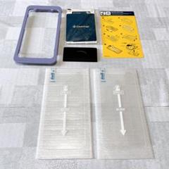 【iPhone 12 mini 】ガラスフィルム 2枚 ガイド枠付き