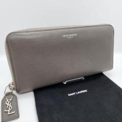 極美✨サンローラン 長財布 キャビアスキン ラウンドジップ レザー 黒 極美✨付属完備✨サンローラン 長財布 キャビアスキン ラウンド