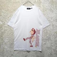 XLARGE ホワイト プリントTシャツ Mサイズ T86