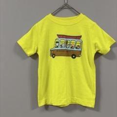 モンベル バスデザイン Tシャツ 100 イエロー
