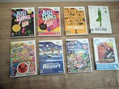 【Wiiソフト8枚セット】まとめ売り！太鼓の達人マリオパーティ9、ダンス、テニス