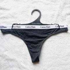 Calvin Klein タング　Tバック　M L ショーツ　ロゴ　下着　正規品