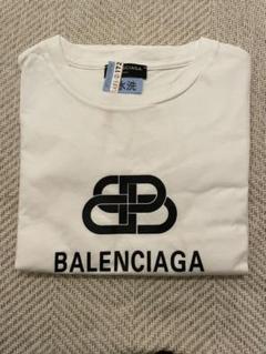 BALENCIAGA バレンシアガ ロゴ Tシャツ 白 M