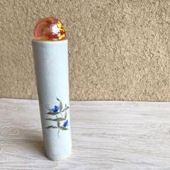 吉田真さん作　陶器の万華鏡(露草) 吉田真さん作 陶器の万華鏡(露草) - メルカリ