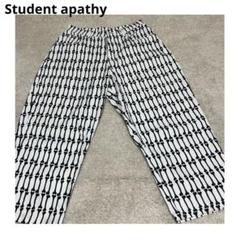 【大特価】student apathy ボーンパンツ　ホワイトMサイズ