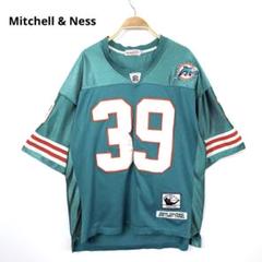 ☆Mitchell & Ness☆ マイアミドルフィンズ ゲームシャツC4916 ☆Mitchell & Ness☆ マイアミドルフィンズ ゲームシャツC4916