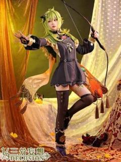 原神げんしん コレイ 三分妄想製 コスプレ衣装 高級感フルセット 新品未開封 三分妄想1/3Delusion】原神 Genshin クレー Klee コスプレ衣装