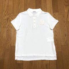 【美品】希少‪☆MONCLER モンクレール  レディースポロシャツ ホワイトL から厳選した 美品】希少‪☆MONCLER ホワイトL‬ レディース