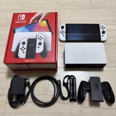 Nintendo Switch 有機ELモデル ホワイト 本体のサムネイル