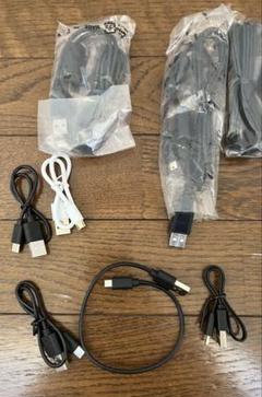 ジャンク★未使用ですが動作未確認★各種ケーブル配線　USBケーブル等々