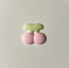 【未接着】サンリオ 伊勢丹 メルヘン工房 限定 パーツ さくらんぼ ピンク
