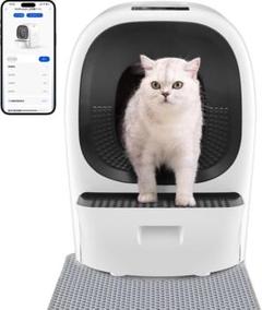 自動トイレ 全自動猫トイレ Stefanie【中古】【美品】 楽天市場】Real Scooper 全自動 猫トイレ 80L大容量 自動掃除 猫