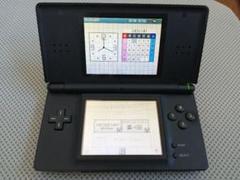 正常動作品 ニンテンドーDS Lite ブラック 本体 ６１