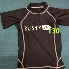 RUSTY　ラスティ　ラッシュガード　130 半袖