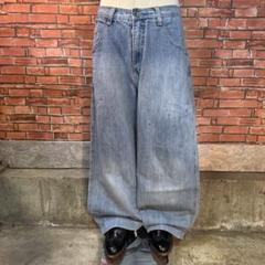 USA古着 DELF デニムパンツ buggy ワイド ルーズ Y2K 36