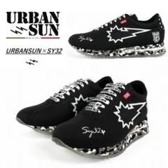 【美品】URBANSUN × SY32 スニーカー ブラック