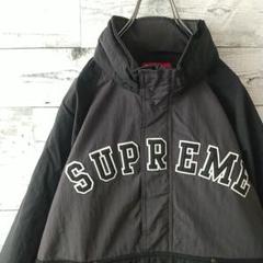SUPREME ブラック ハーフジップ　ナイロンジャケット 2025年最新】supreme ハーフジップ ナイロンの人気アイテム