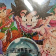 ドラゴンボール イラスト付きアイテム下敷き未使用当時物