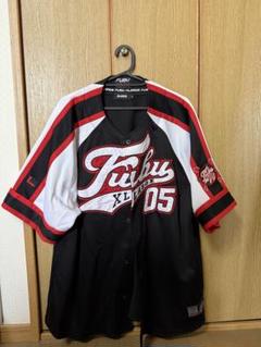 XLARGE FUBU フットボールシャツ 新品未使用 FUBU (フブ) ヴィンテージフットボールT メンズ SIZE L ブルー