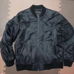 オールドユニクロ MA-1 フライトジャケット ブラック UNIQLO(ユニクロ) / OLD/旧タグ/MA-1/フライトジャケット/XL