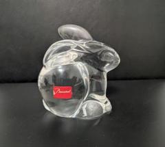〈美品〉Baccarat ウサギフィギュア 〈レア〉青 /赤 2体セット 2025年最新】バカラ うさぎの人気アイテム - メルカリ