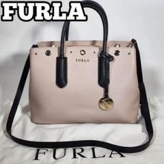 FURLA ショルダーバッグ 2way TESSA ベージュ