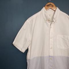 J CREW スキャロップシャツ　白　XS 試着のみ J CREW スキャロップシャツ白XS 試着のみ
