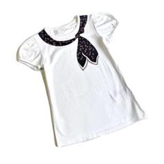 【美品】 グッチ　半袖Tシャツ　リボンプリント　イタリア製　キッズ　子供服　10