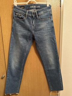 美品 DENHAM LIZ ANKLE ストレートフィット 23インチ DENHAM / デンハム LIZ ANKLE STAR STRAIGHT FIT デニムパンツ