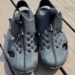 Nike キッズ サンダル ブラック　17㎝