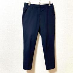 【プラステ】テーパードパンツ クロップドスティックパンツ 無地 オフィス M