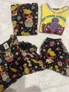 ヒスミニ　ワンピース　かぼ　Tシャツ　ロンTセット