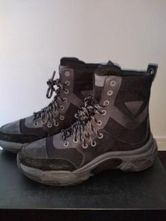■新品未使用■S-KIPPER MID LACE　ブーツ　ディーゼル　ブラックのサムネイル