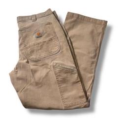 カーハート ワークパンツ ペインターパンツ ライトダック 00s 古着 W32