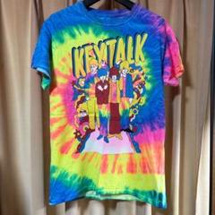 KEYTALK 半袖 Tシャツ バンT カラフル イエロー ブルー グリーン S