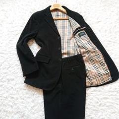 美品✨バーバリーブラックレーベルベロアセットアップブラック