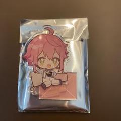 新品★あんスタ★fine【姫宮桃李】一番カフェ★サイン★チャーム 新品☆あんスタ☆fine【姫宮桃李】サインステッカー☆スターラメ