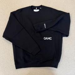 OAMC フード付き ミッドナイトブルー 長袖 ロゴ スウェット OAMC | スウェット ミッドナイトブルー メンズ | YOOX