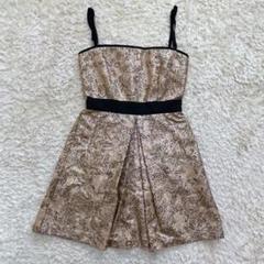 D&G DOLCE&GABBANA パーティードレス ゴールド 花柄 タグ付き D&G DOLCE&GABBANA パーティードレス ゴールド 花柄 タグ付き