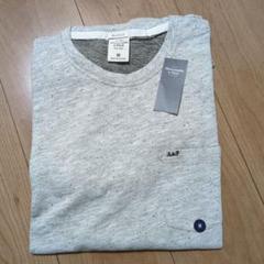 Abercrombie&Fitch　 グレー 長袖Tシャツ Mサイズ タグ付き