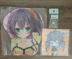 ホロライブ　夏色まつり　マウスパッド　キーホルダー　ファイバークロス