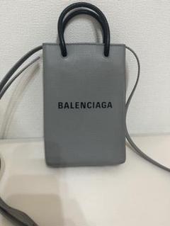 【希少モデル❗️】バレンシアガ　最高級レザー　ショルダーバッグ　プレートロゴ　金具 楽天市場】バレンシアガ ショッピング フォンホルダー 593826