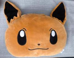【美品】ポケモン ダイカット イーブイ クッション 28x39cm